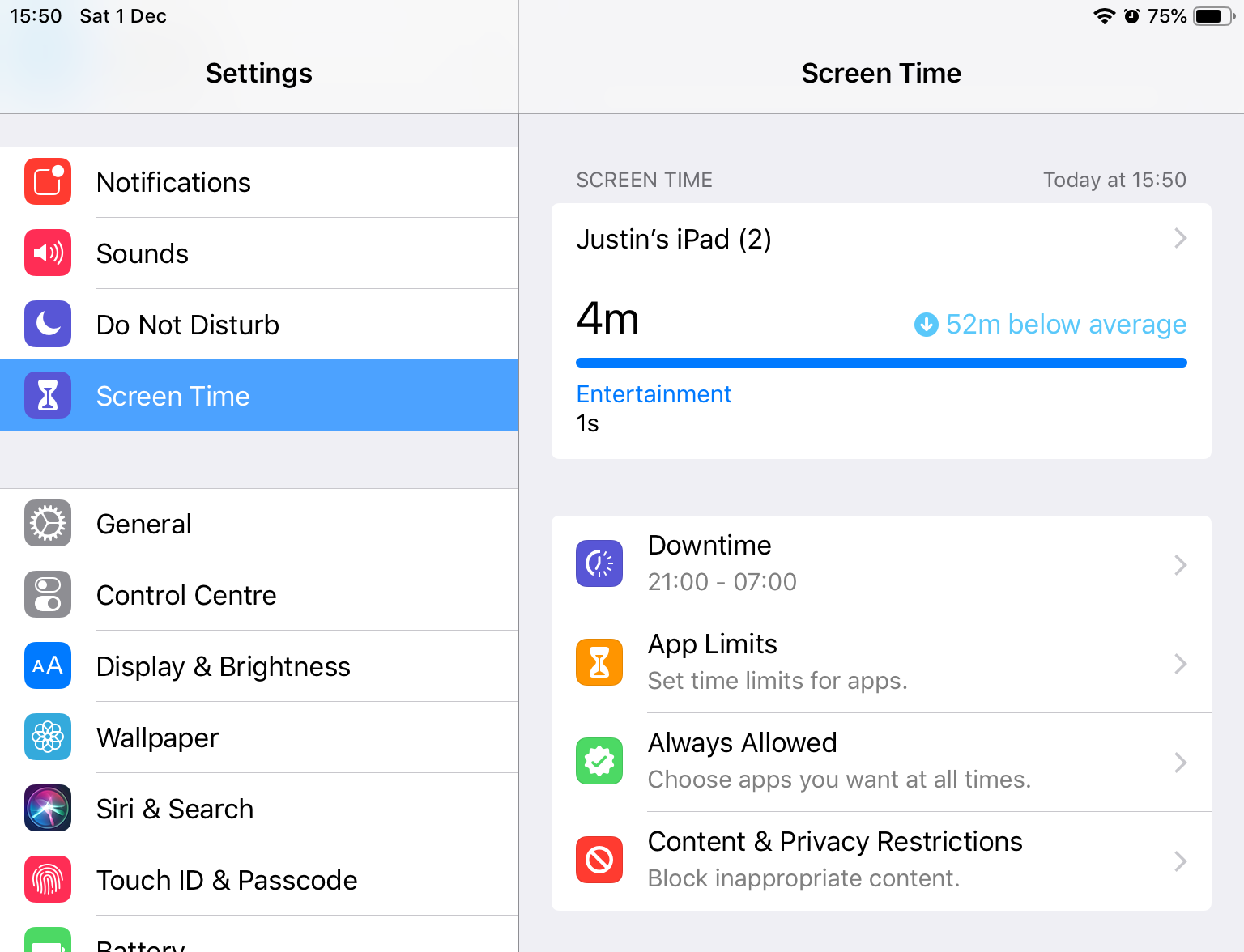 rescuetime for ipad