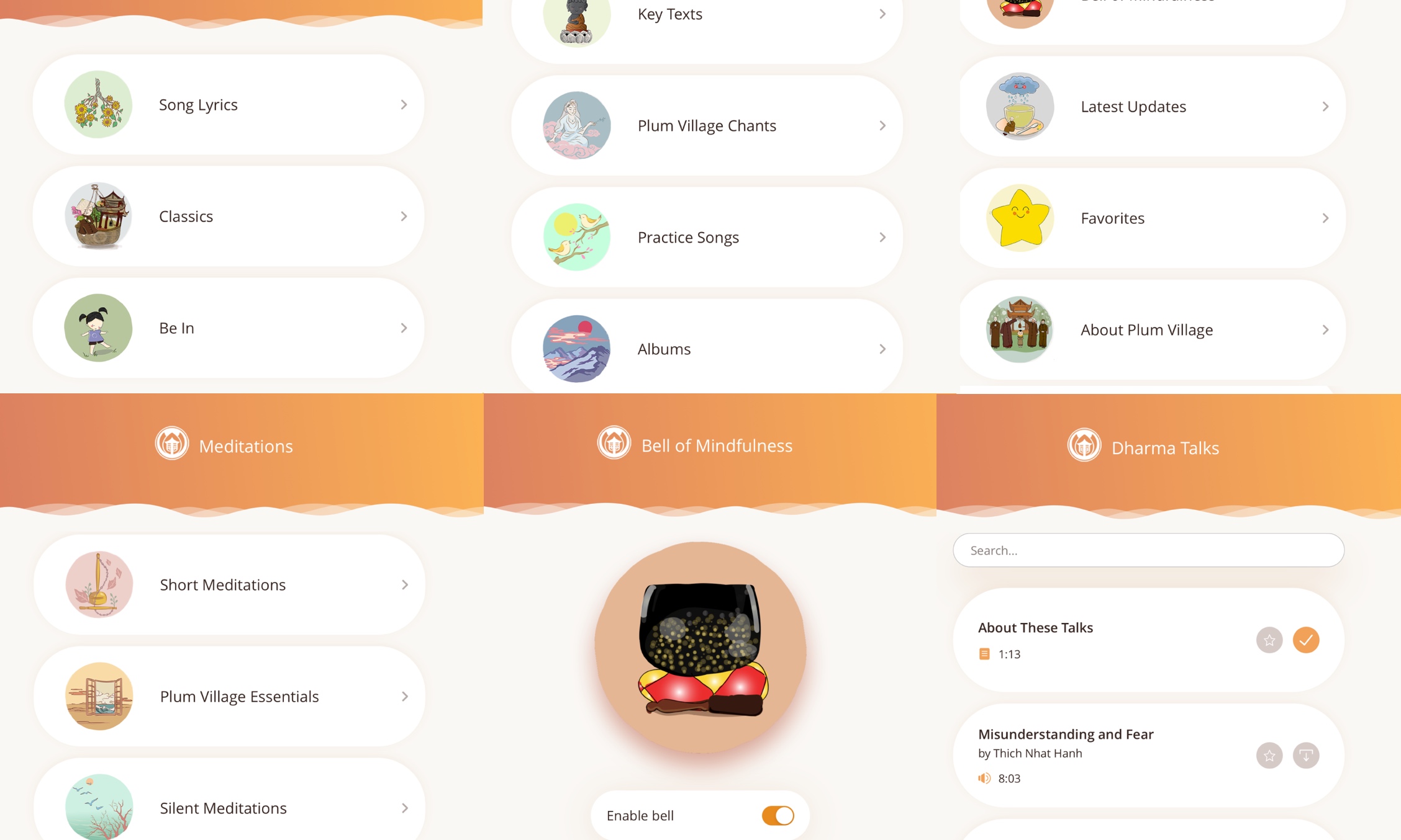 Review Plum Village App • mindful.technology